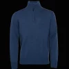 Nordfjord Half Zip Knitted Sweater, villapaita - Villapaidat - Nordfjord Half Zip Knitted Sweater, villapaita