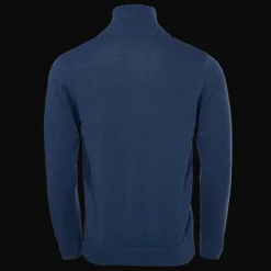 Nordfjord Half Zip Knitted Sweater, villapaita - Villapaidat - Nordfjord Half Zip Knitted Sweater, villapaita