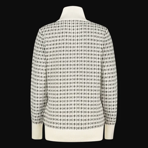 Nordishavet Wool Zip Sweater, naisten villapaita - Villapaidat - Nordishavet Wool Zip Sweater, naisten villapaita