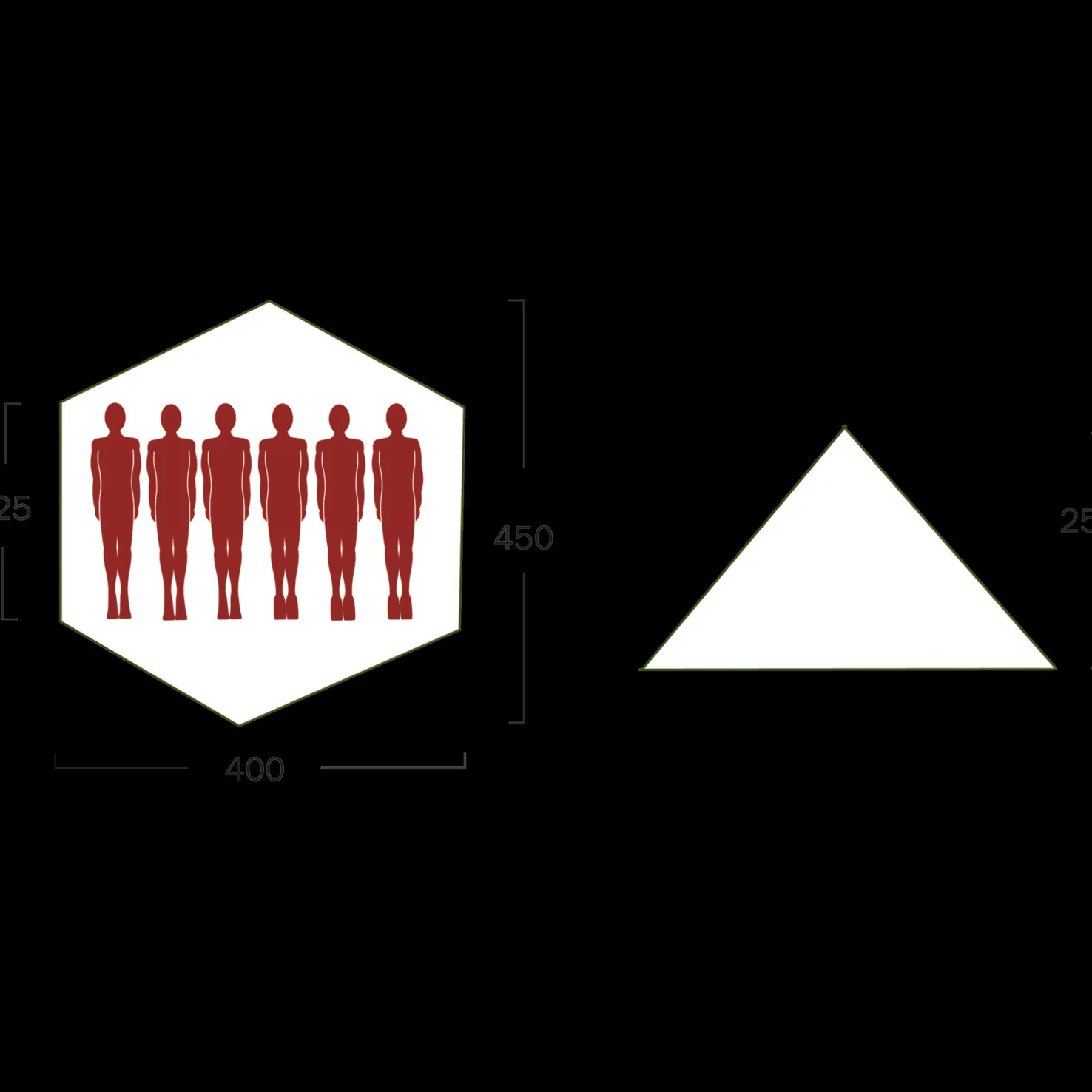 Nordmarka 6, kotateltta - Kotateltat Ja Tiipiiteltat - Nordmarka 6, kotateltta