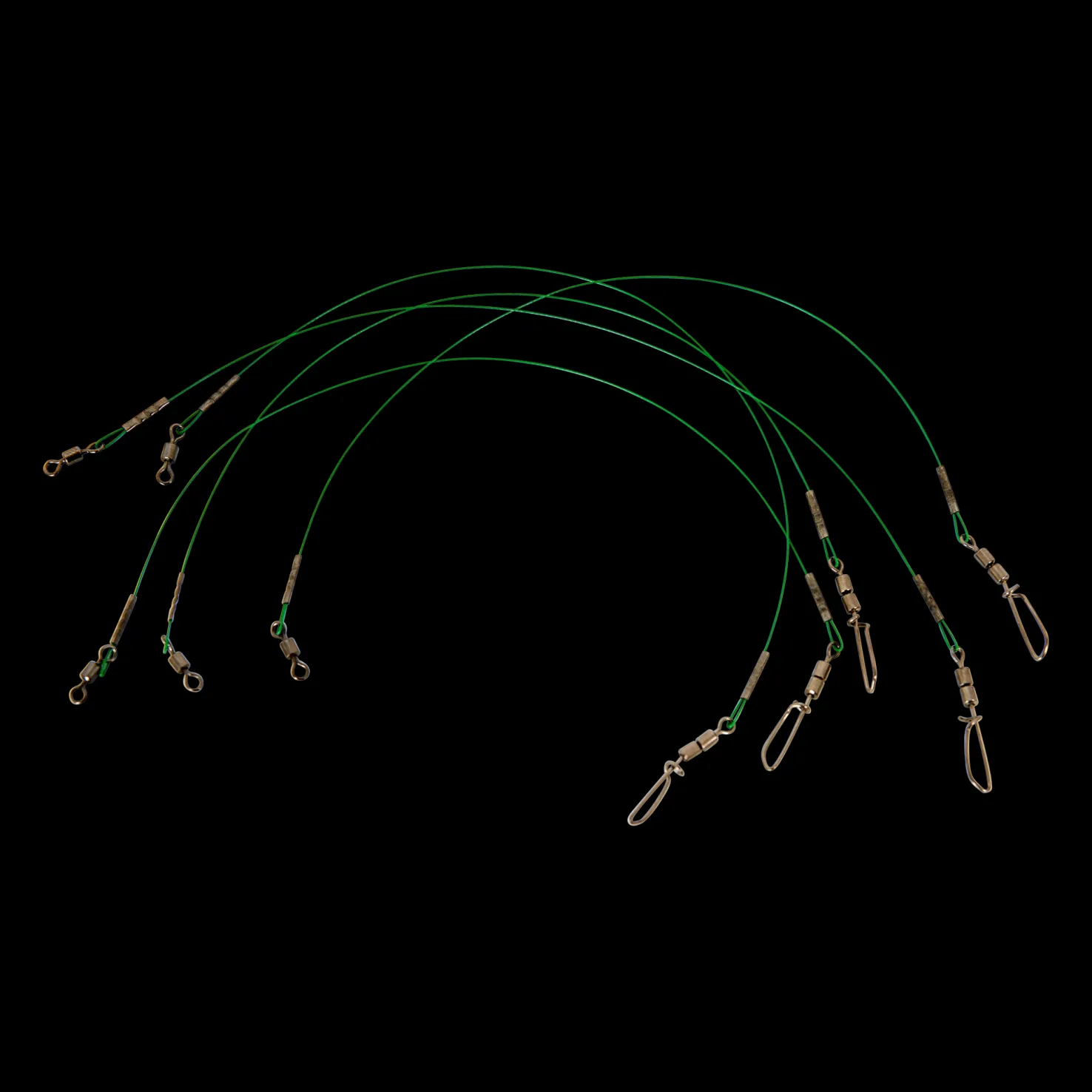 No-twist Ståltafs Med Säkerhetshake, Ntwl-35, (4-pk) - Kalastustarvikkeet - No-twist Ståltafs Med Säkerhetshake, Ntwl-35, (4-pk)