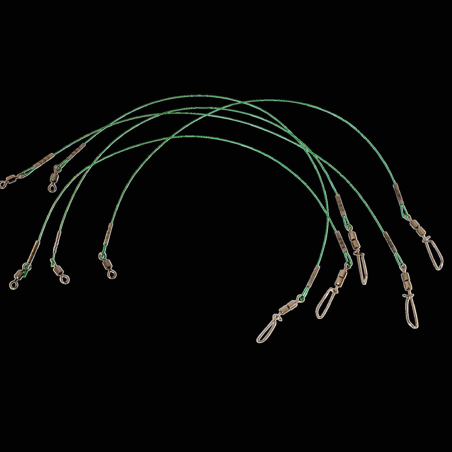 No-twist Ståltafs Med Säkerhetshake, Ntwl-35, (4-pk) - Kalastustarvikkeet - No-twist Ståltafs Med Säkerhetshake, Ntwl-35, (4-pk)