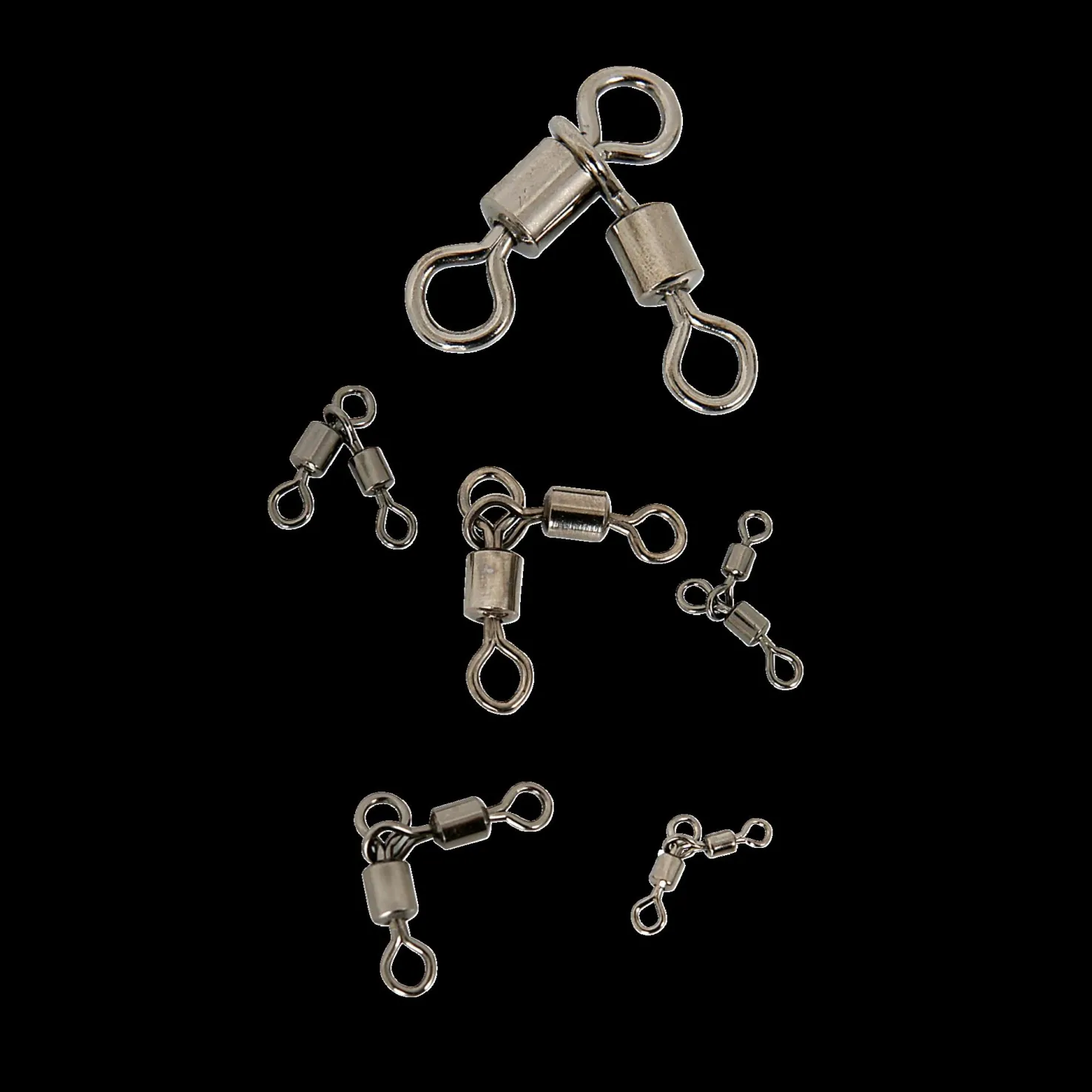 No-Twist 3-vägslekande, TRSW-3/0x2/0, (5-pk), kolmioleikari - Kalastustarvikkeet - No-Twist 3-vägslekande, TRSW-3/0x2/0, (5-pk), kolmioleikari