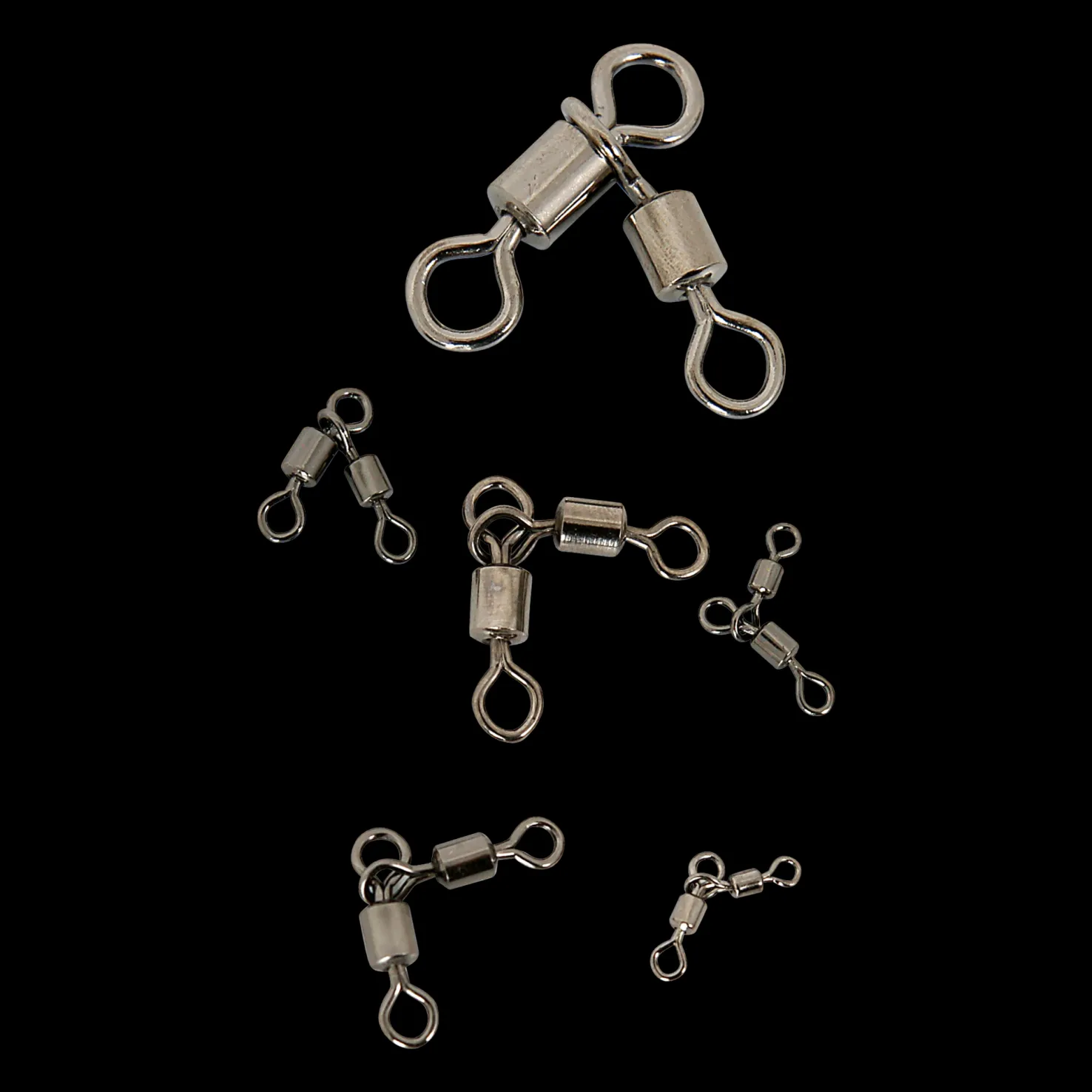 No-Twist 3-vägslekande, TRSW-3/0x2/0, (5-pk), kolmioleikari - Kalastustarvikkeet - No-Twist 3-vägslekande, TRSW-3/0x2/0, (5-pk), kolmioleikari