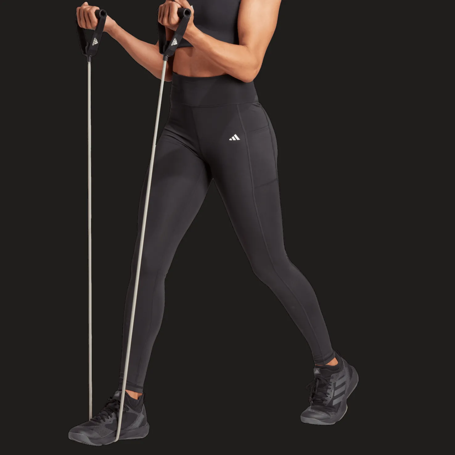 Optime Full-Length Tights, naisten treenitrikoot - Treenitrikoot - Optime Full-Length Tights, naisten treenitrikoot