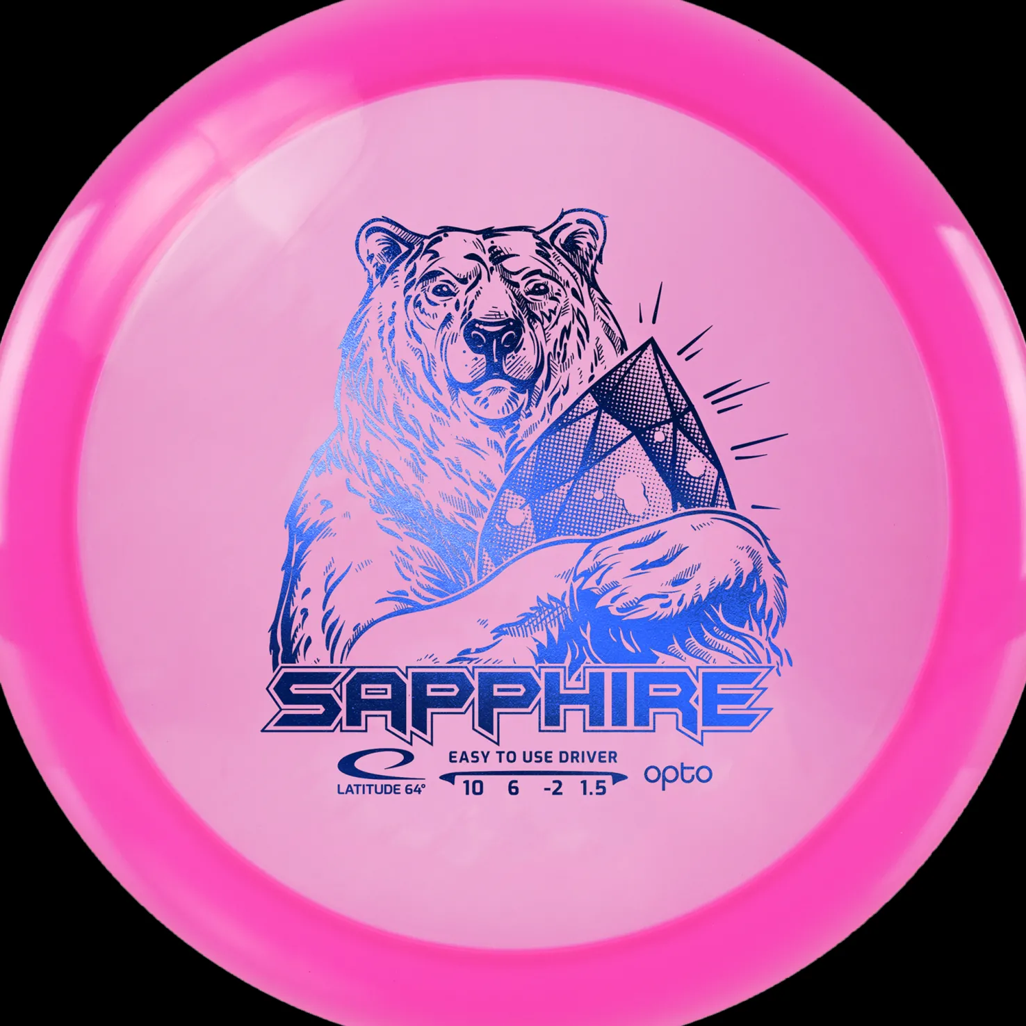 Opto Driver Sapphire, 159g, driver frisbeegolf - Frisbeegolf - Opto Driver Sapphire, 159g, driver frisbeegolf