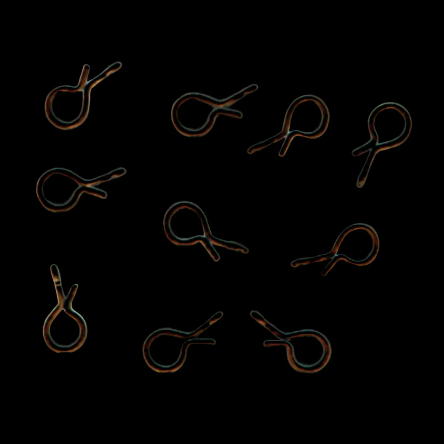 Perholukko, keskikoko, 10 kpl - Muut Talvikalastusvarusteet - Perholukko, keskikoko, 10 kpl