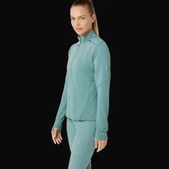 Road Winter 1/2 Zip Mid Layer, naisten treenipaita - Treenipaidat - Road Winter 1/2 Zip Mid Layer, naisten treenipaita