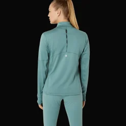 Road Winter 1/2 Zip Mid Layer, naisten treenipaita - Treenipaidat - Road Winter 1/2 Zip Mid Layer, naisten treenipaita