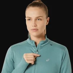 Road Winter 1/2 Zip Mid Layer, naisten treenipaita - Treenipaidat - Road Winter 1/2 Zip Mid Layer, naisten treenipaita