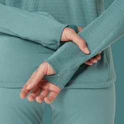 Road Winter 1/2 Zip Mid Layer, naisten treenipaita - Treenipaidat - Road Winter 1/2 Zip Mid Layer, naisten treenipaita