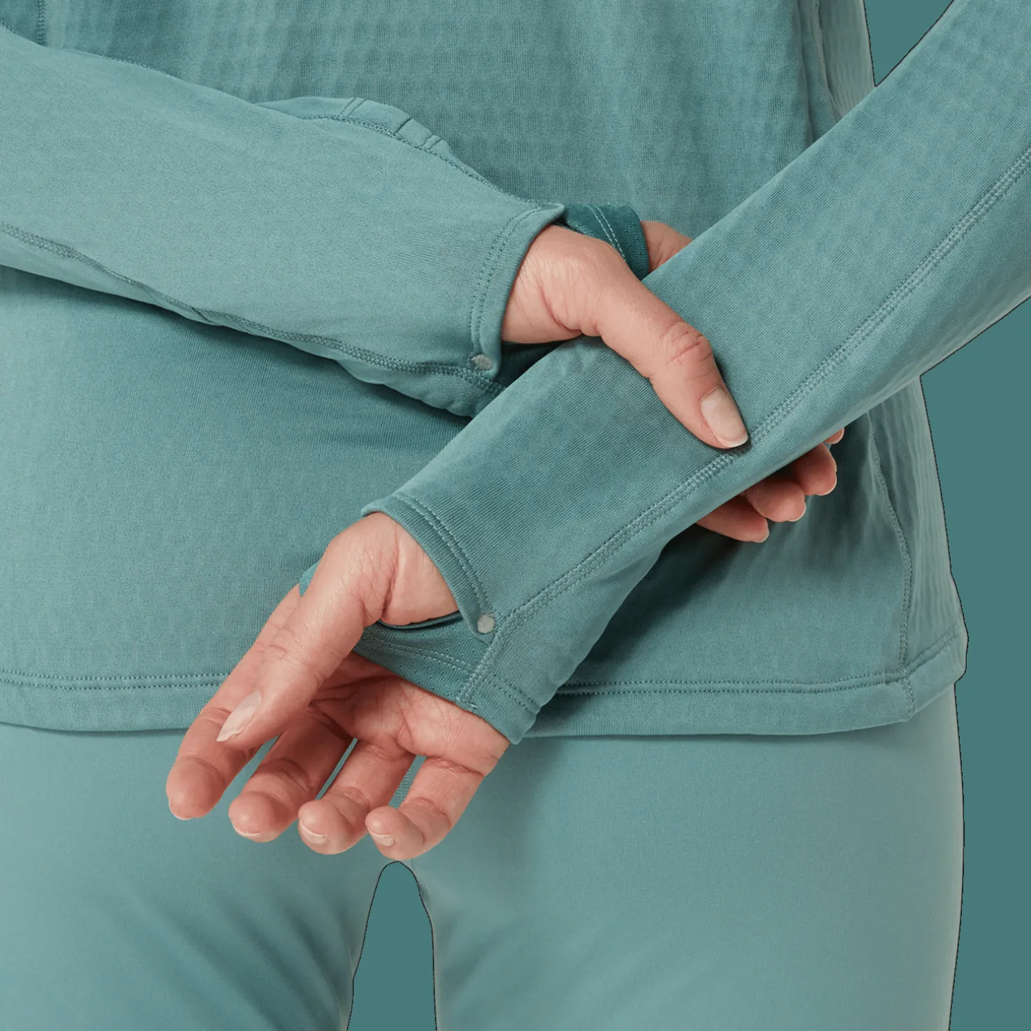 Road Winter 1/2 Zip Mid Layer, naisten treenipaita - Treenipaidat - Road Winter 1/2 Zip Mid Layer, naisten treenipaita