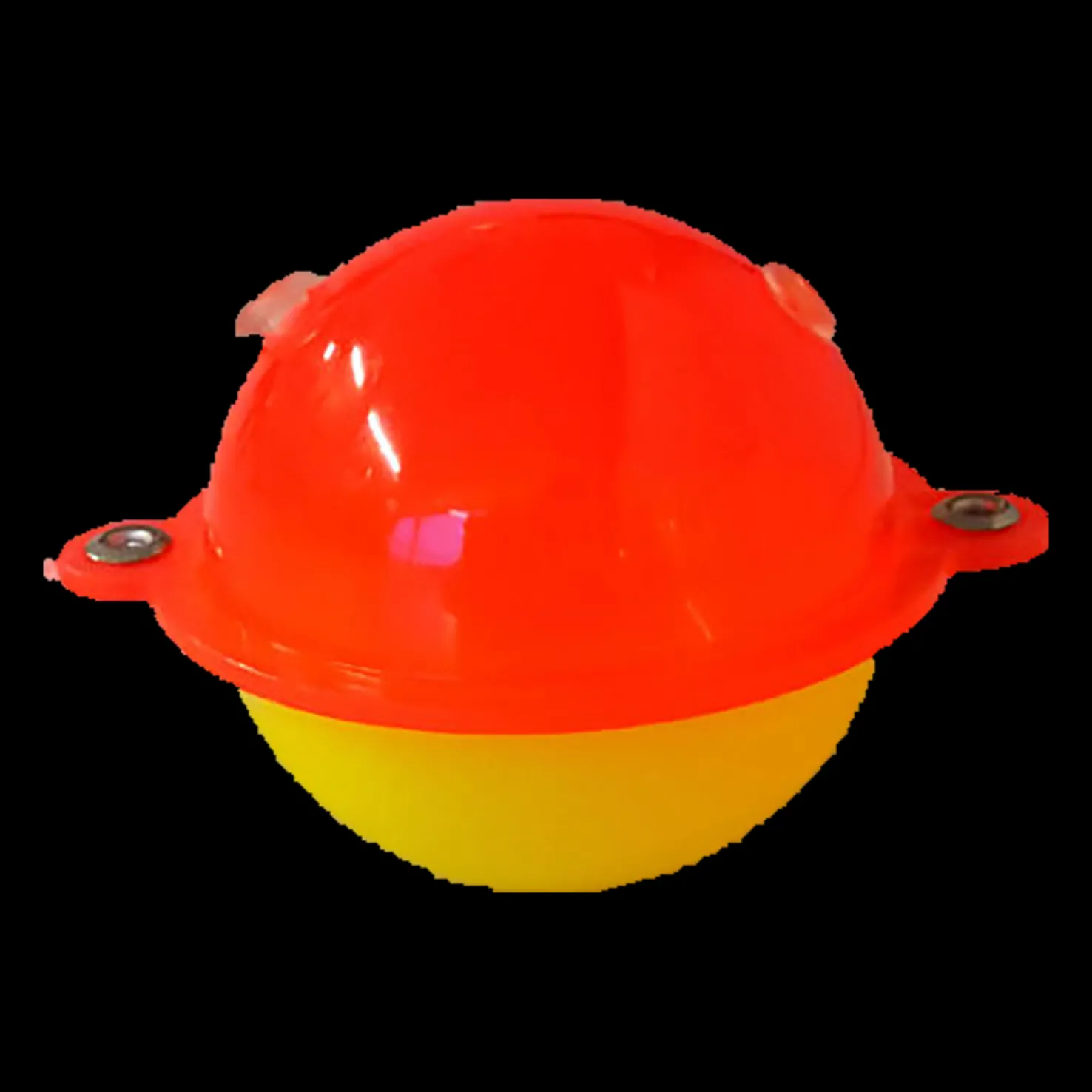 Round 25mm 2-p Yellow/Red, muovikuula - Heittokohot Ja Onkilaitteet - Round 25mm 2-p Yellow/Red, muovikuula