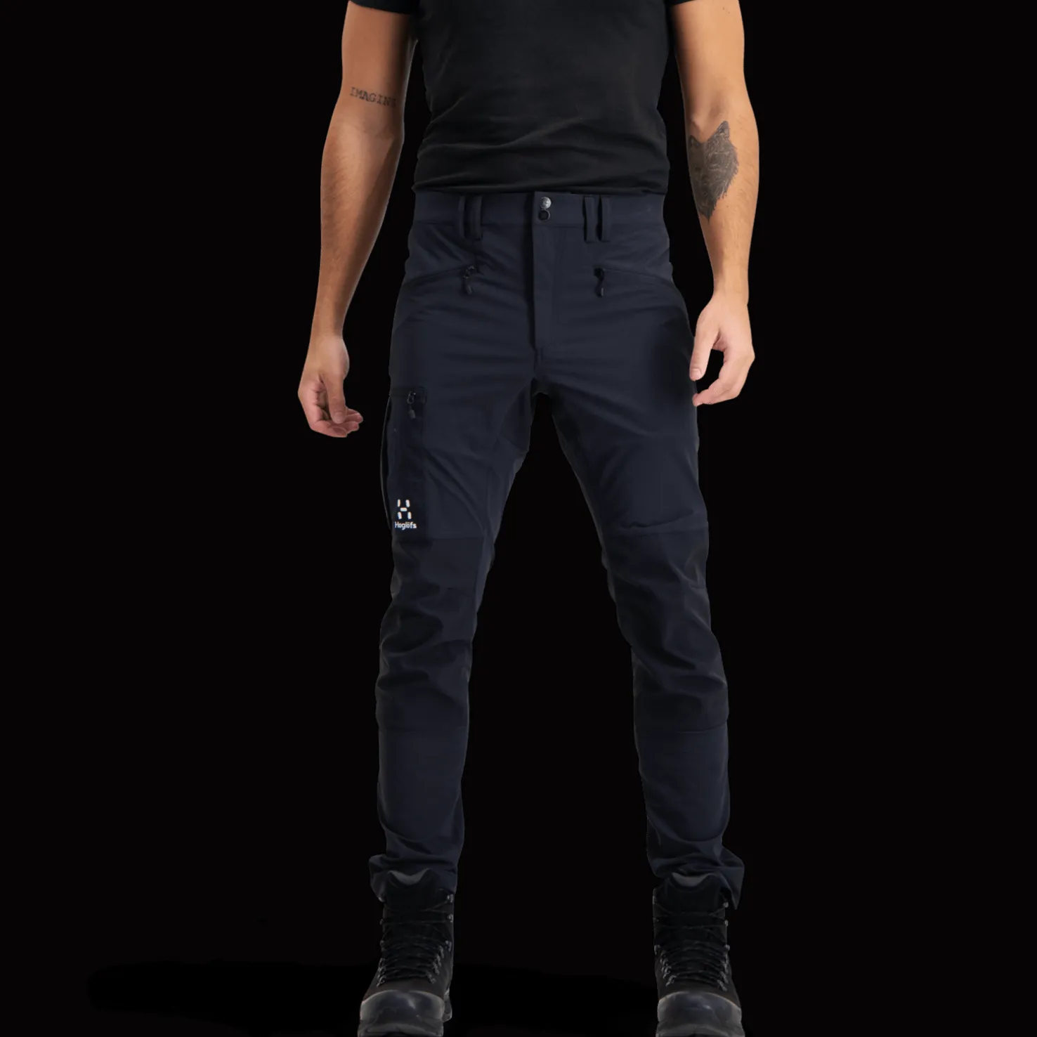 Rugged Slim Pant, miesten vaellushousut - Ulkoiluhousut - Rugged Slim Pant, miesten vaellushousut