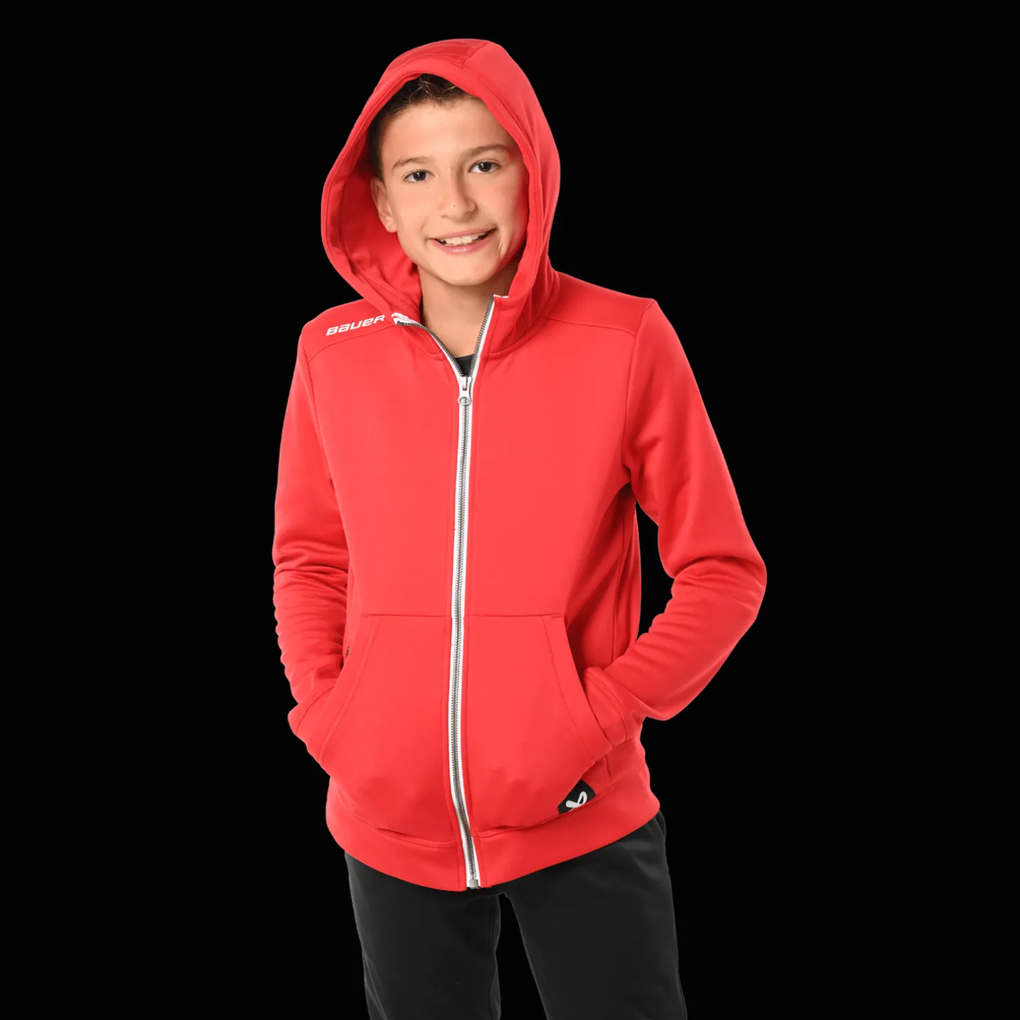 S23 Team Fleece Zip Hoodie 24/25, nuorten huppari - T-Paidat Ja Shortsit Jääkiekkoon - S23 Team Fleece Zip Hoodie 24/25, nuorten huppari