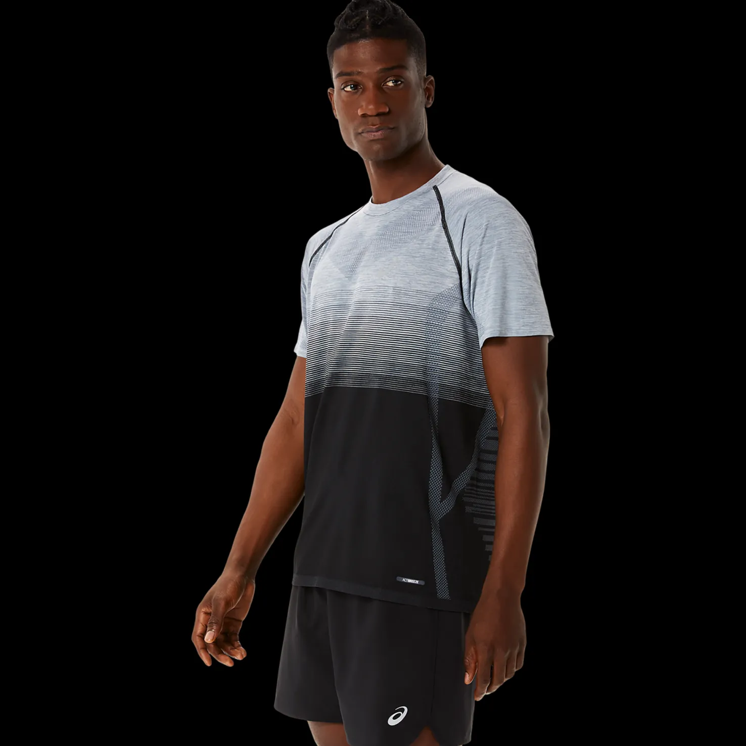 Seamless Short Sleeve Top, miesten t-paita - Urheilupaidat - Seamless Short Sleeve Top, miesten t-paita