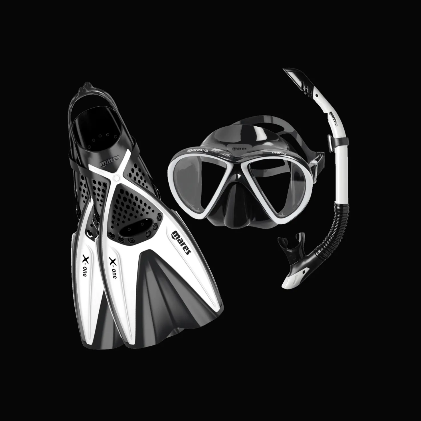 Set X-One Marea, snorkkelisetti, unisex - Snorkkelisetit - Set X-One Marea, snorkkelisetti, unisex