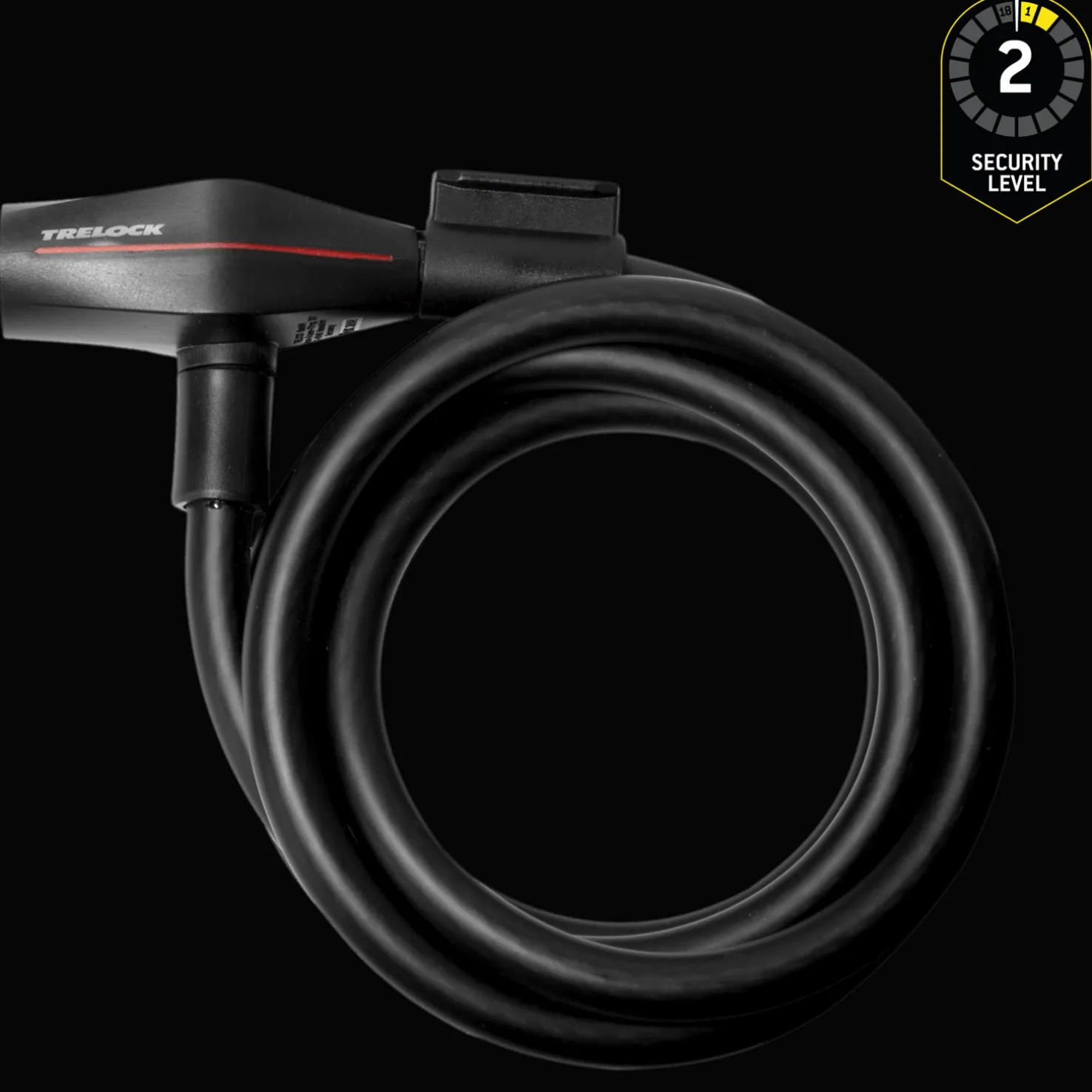 SK 210 180/10 key, polkupyörän vaijerilukko - Pyörälukot - SK 210 180/10 key, polkupyörän vaijerilukko