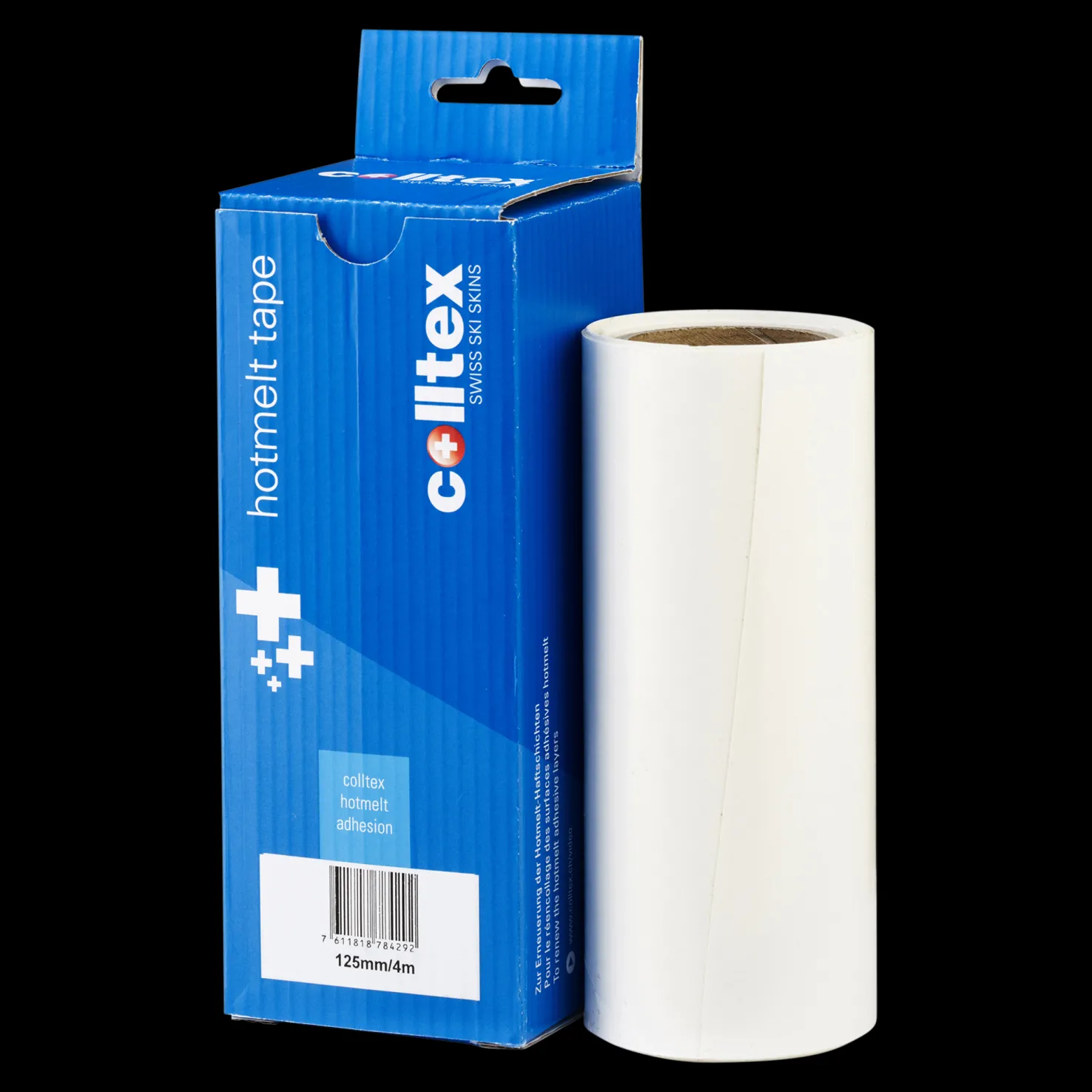 Skins Acc. Colltex Adhesive Tape 125*4000 24/25, Karvapohjasuksiliima - Suksien Voitelutarvikkeet - Skins Acc. Colltex Adhesive Tape 125*4000 24/25, Karvapohjasuksiliima