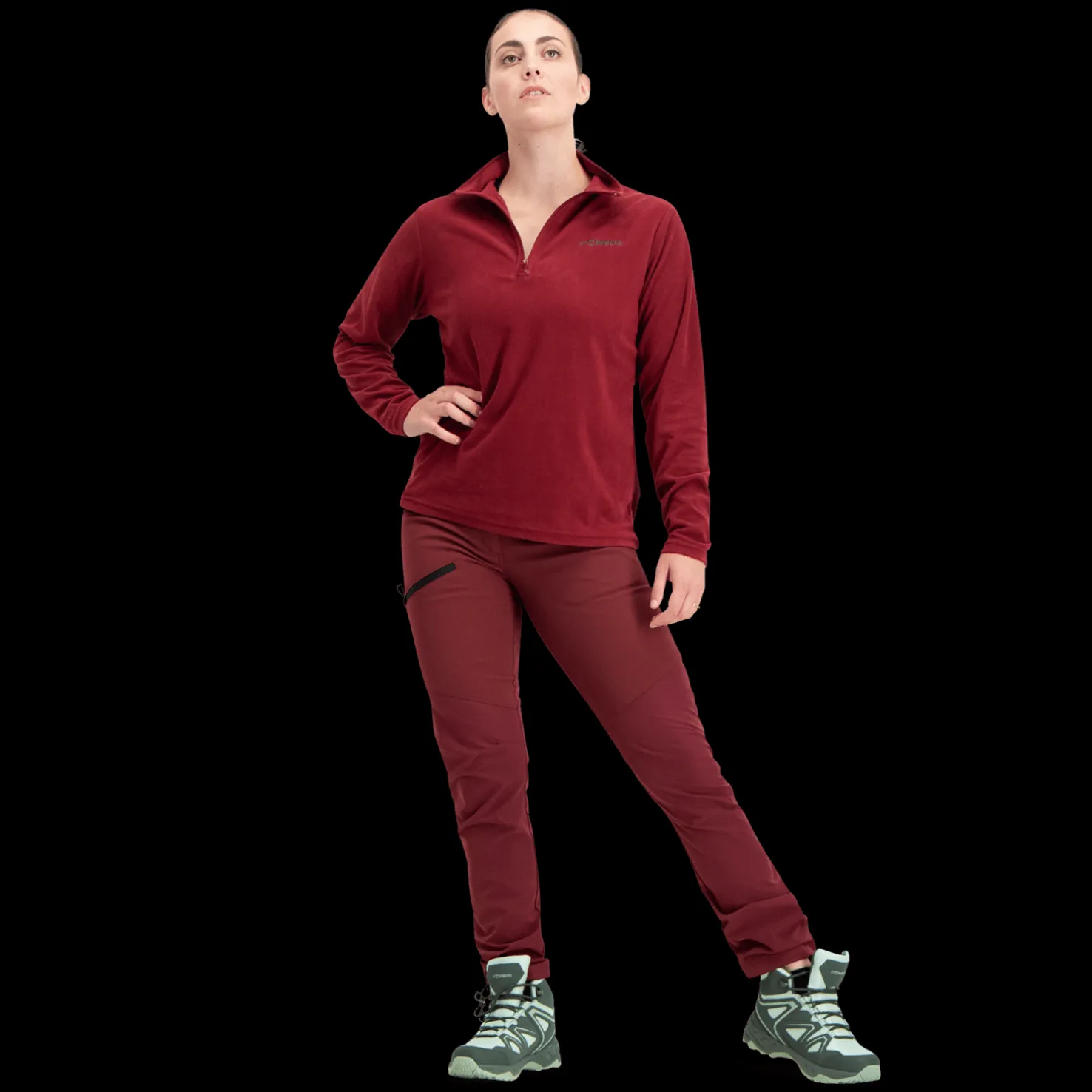 Skjold Rec Zip Fleece W, naisten fleecepaita - Fleecepaidat Ja Fleecetakit - Skjold Rec Zip Fleece W, naisten fleecepaita