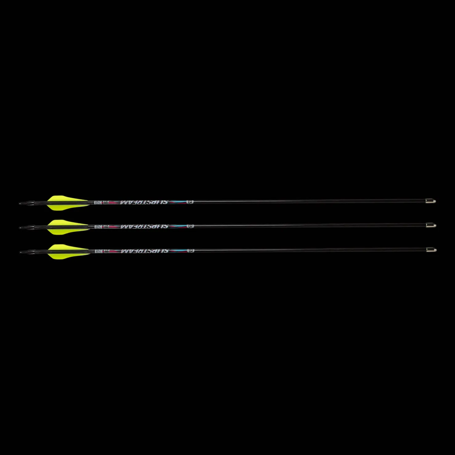 Slipstream Jr. Arrows Green 3 Pack, nuolet - Jousiammunta - Slipstream Jr. Arrows Green 3 Pack, nuolet