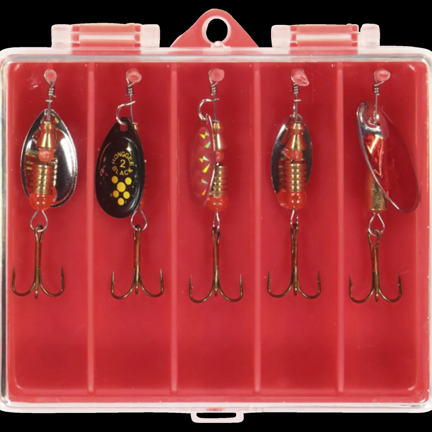 Spinner range 5-Pack w/box, lippasarja - Viehelajitelmat - Spinner range 5-Pack w/box, lippasarja