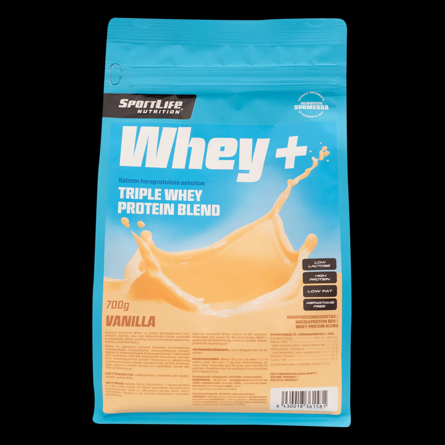 SportLife Whey+ - Proteiinilisät - SportLife Whey+