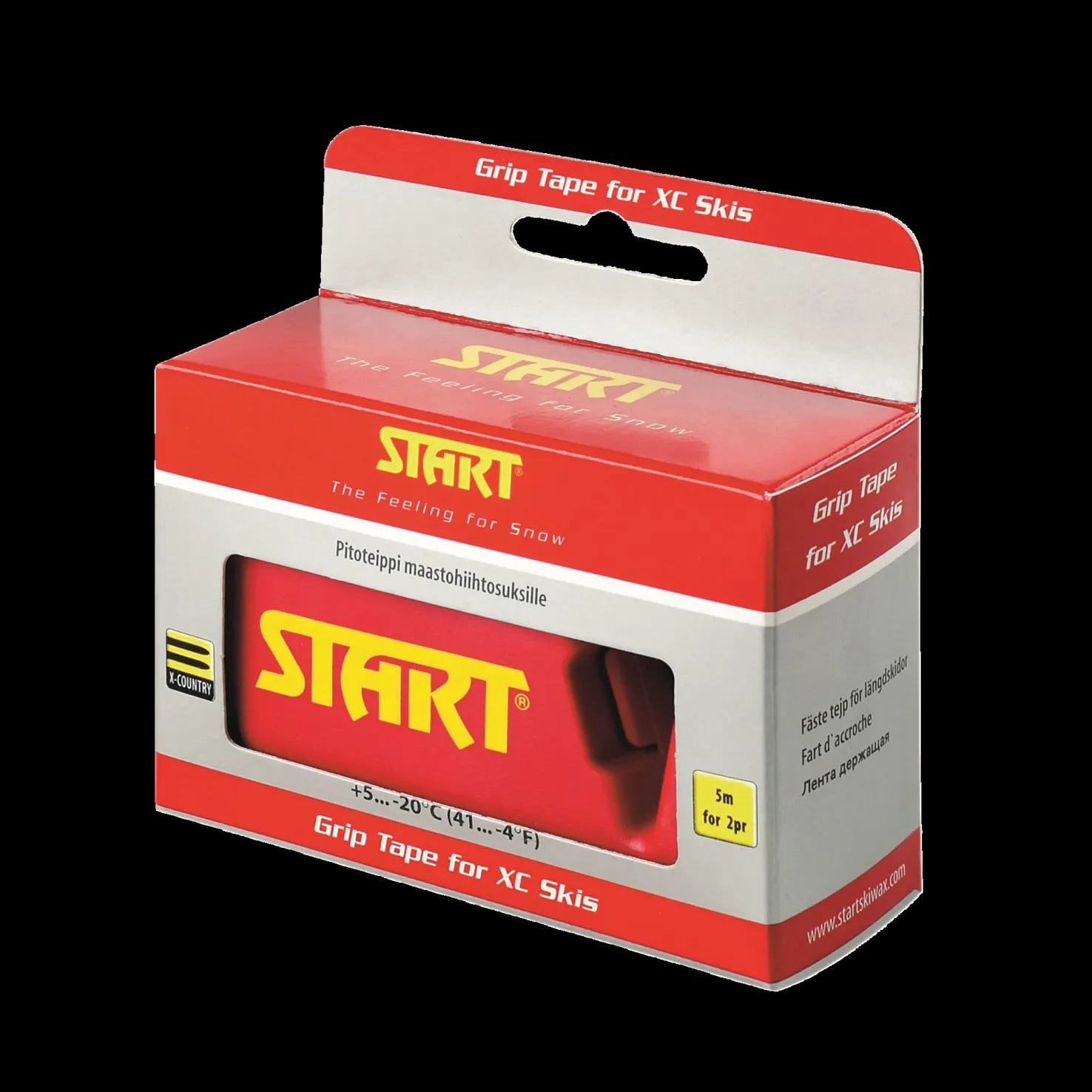 Start XC Grip Wax EasyTape Red 24/25, pitoteippi - Suksen Pohjan Hionta Ja Kuviointi - Start XC Grip Wax EasyTape Red 24/25, pitoteippi