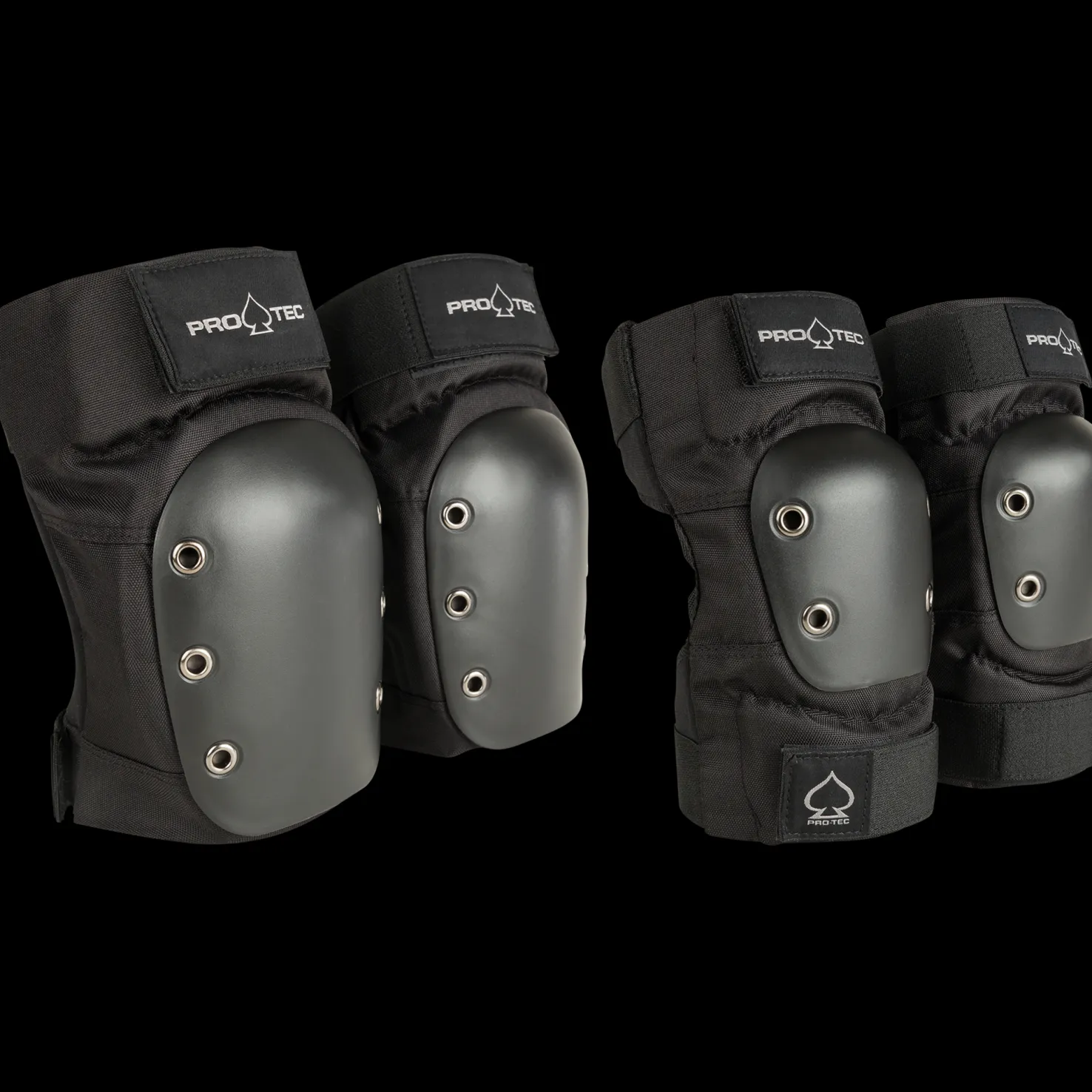 Street Pads 2 Pack Knee + Elbow, kyynärpää- ja polvisuoja setti, senior - - Street Pads 2 Pack Knee + Elbow, kyynärpää- ja polvisuoja setti, senior