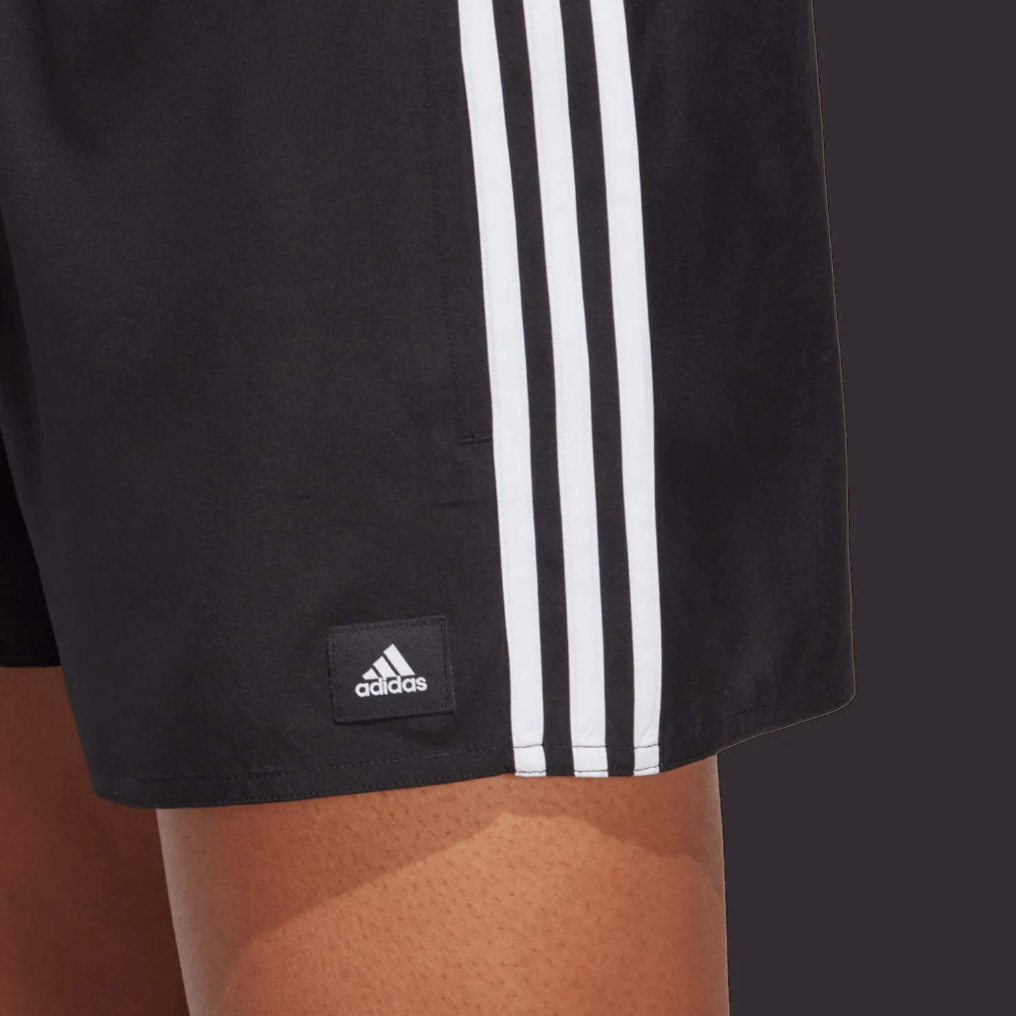 3-Stripes CLX Very-Short-Length Swim Shorts, miesten uimashortsit - Uimashortsit - 3-Stripes CLX Very-Short-Length Swim Shorts, miesten uimashortsit