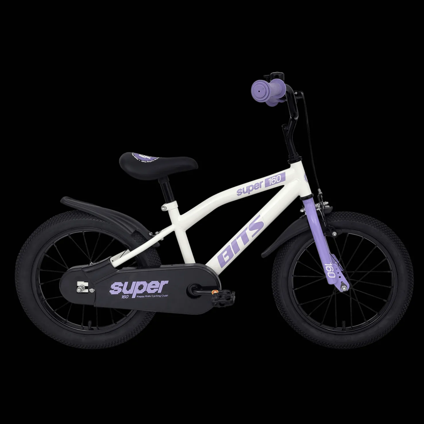 Super 16 WHITE/VIOLET 25, lasten pyörä - Lasten Polkupyörät - Super 16 WHITE/VIOLET 25, lasten pyörä