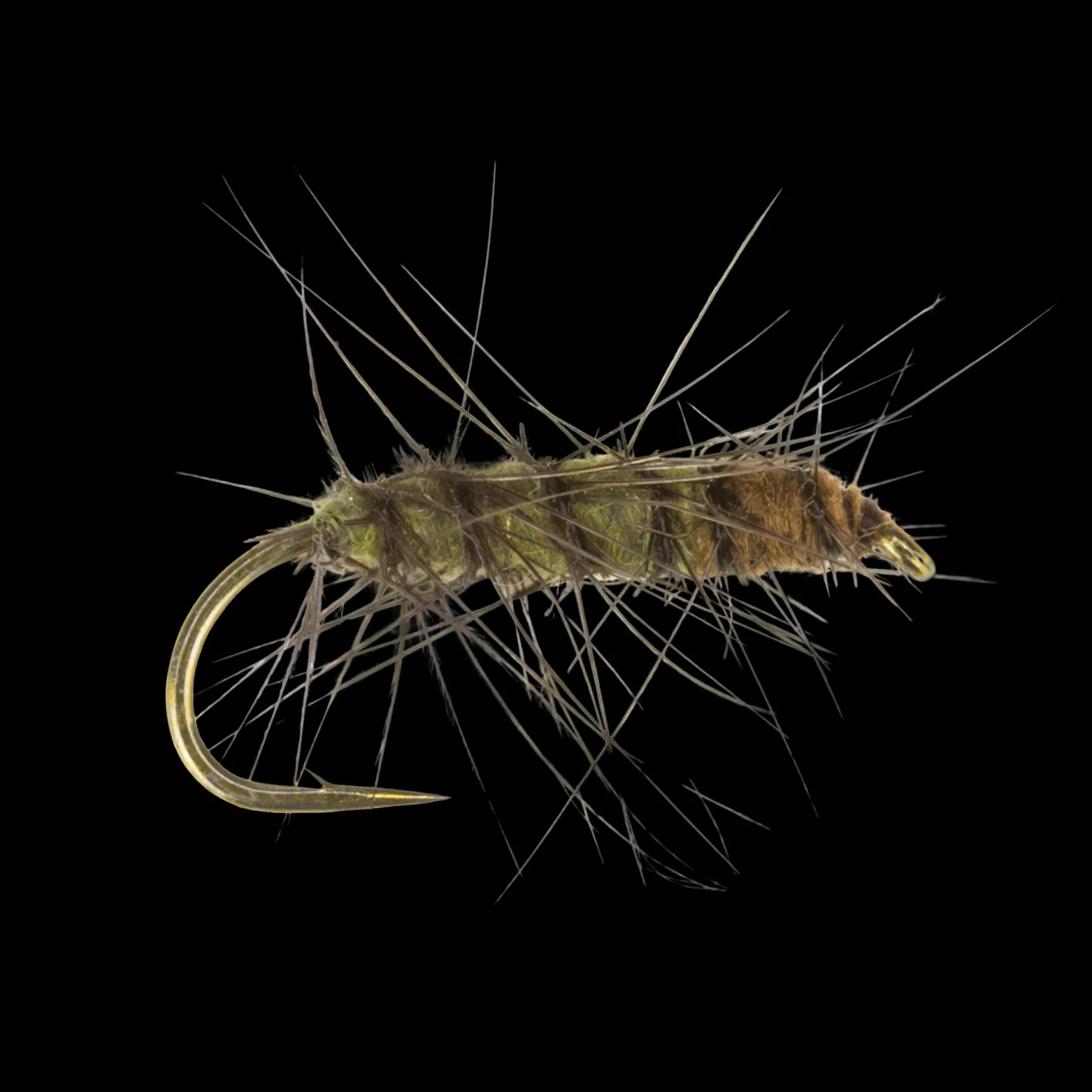 Superpuppan, vihreä/harmaa - 12, perho - Valmisperhot - Superpuppan, vihreä/harmaa - 12, perho