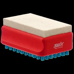 Swix Brush T0166B Brush with Felt/Nylon 24/25, Combi FeltNylon - Suksen Pohjan Hionta Ja Kuviointi - Swix Brush T0166B Brush with Felt/Nylon 24/25, Combi FeltNylon