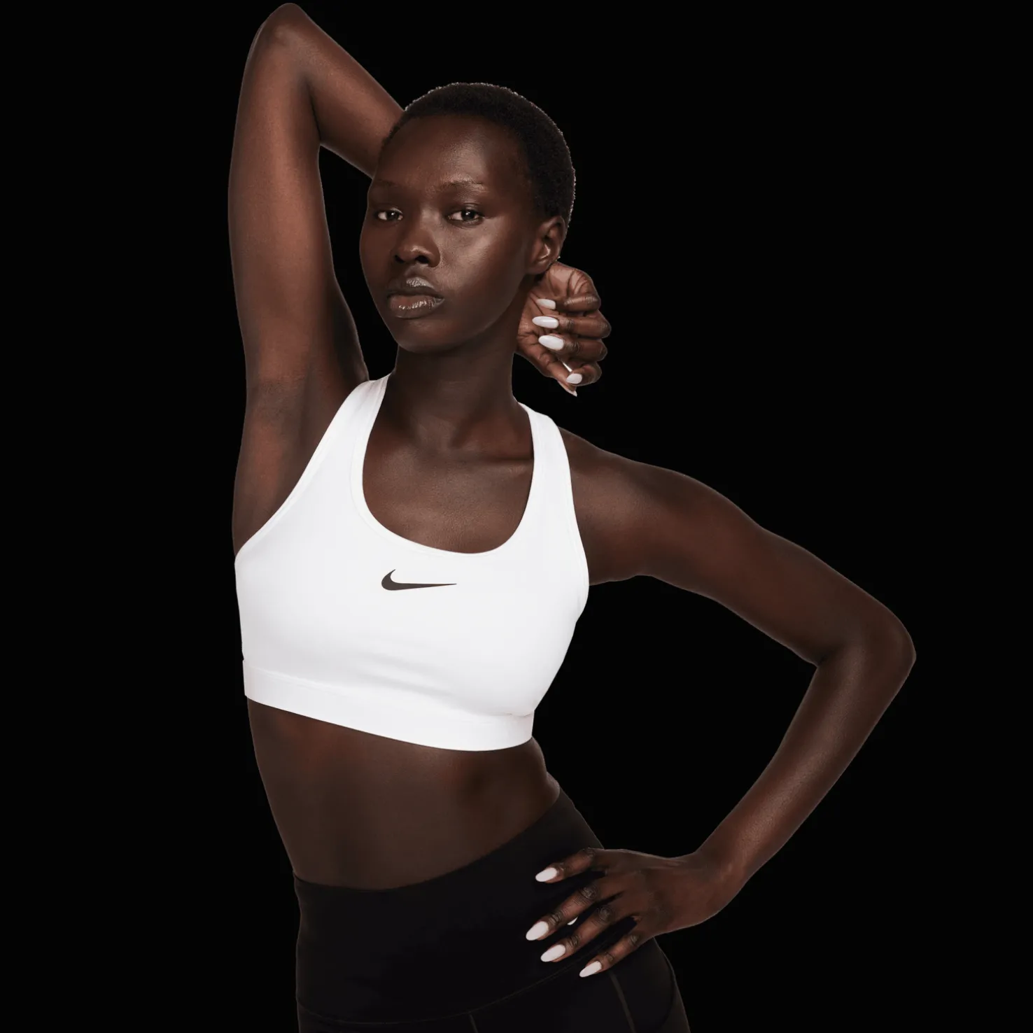Swoosh Medium Sports Bra, naisten urheiluliivit - Keskivahva Tuki - Swoosh Medium Sports Bra, naisten urheiluliivit