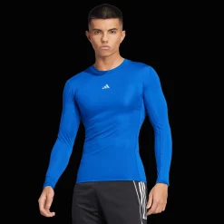 Techfit Long Sleeved Tee, miesten kompressiopaita jalkapalloon - Jalkapallopaidat - Techfit Long Sleeved Tee, miesten kompressiopaita jalkapalloon