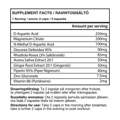 Testex 250 (120 Caps), ravintolisä - Aminohapot - Testex 250 (120 Caps), ravintolisä