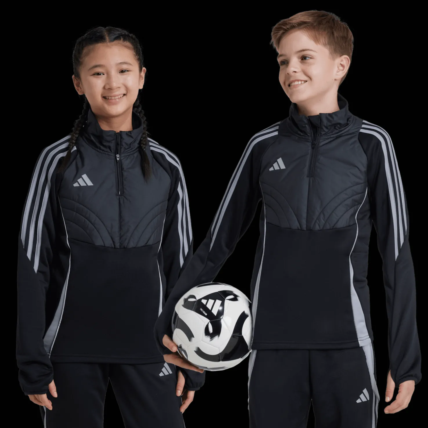 Tiro24 Winterized Top, nuorten jalkapallopaita - Pitkähihaiset Treenipaidat - Tiro24 Winterized Top, nuorten jalkapallopaita