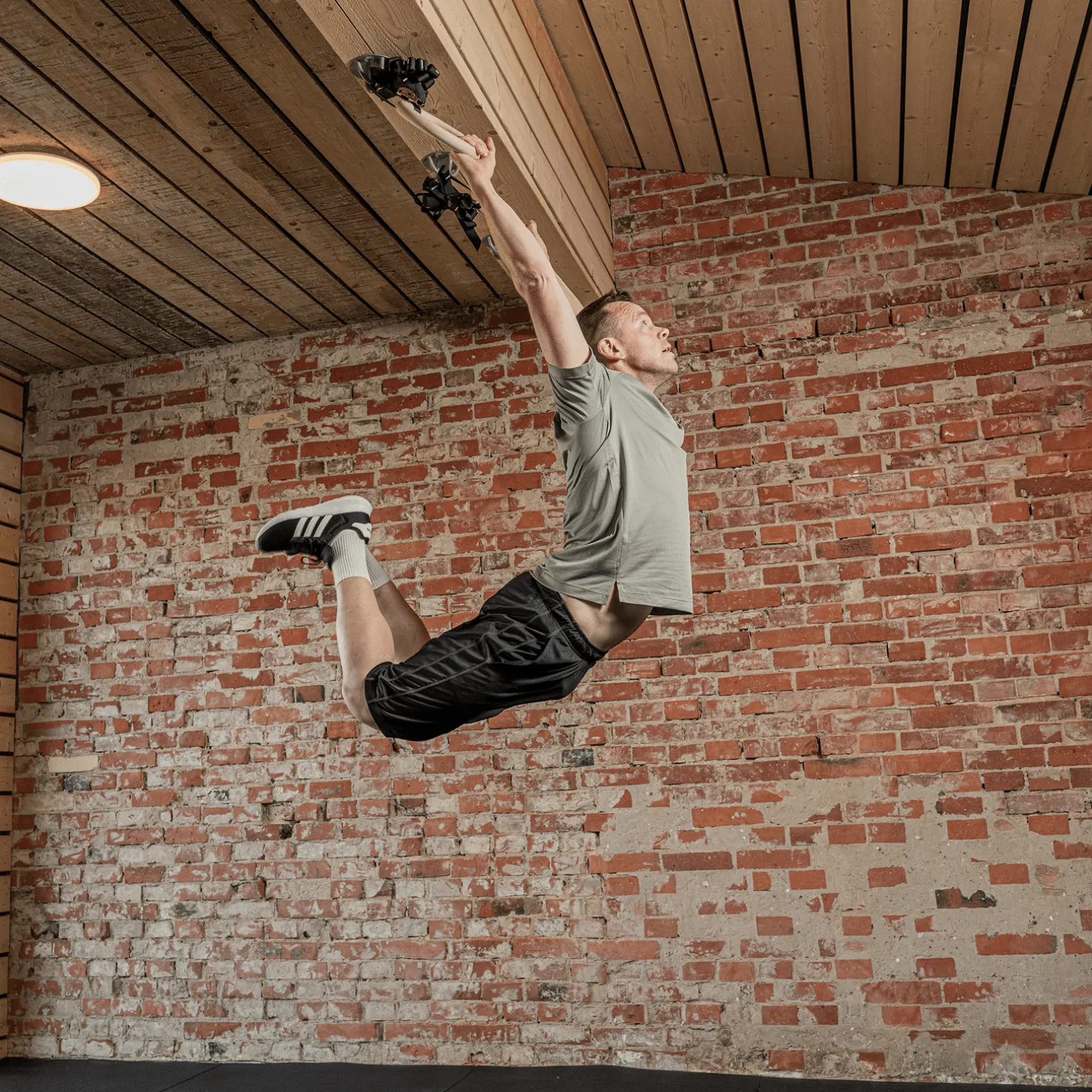 Titan Life - Wooden Gymrings, voimistelurenkaat - Core-Harjoittelu - Titan Life - Wooden Gymrings, voimistelurenkaat