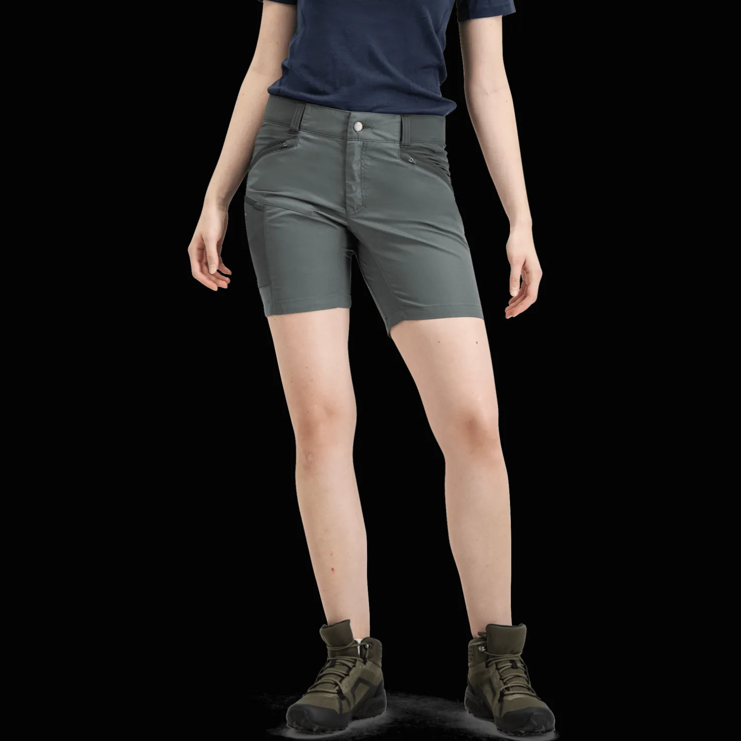 Tived Stretch Hybrid Shorts, naisten vaellusshortsit - Vapaa-Ajan Shortsit - Tived Stretch Hybrid Shorts, naisten vaellusshortsit