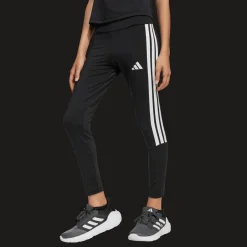 Train Essentials 3-Stripes Leggings, nuorten treenitrikoot - Treenitrikoot - Train Essentials 3-Stripes Leggings, nuorten treenitrikoot