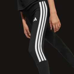 Train Essentials 3-Stripes Leggings, nuorten treenitrikoot - Treenitrikoot - Train Essentials 3-Stripes Leggings, nuorten treenitrikoot