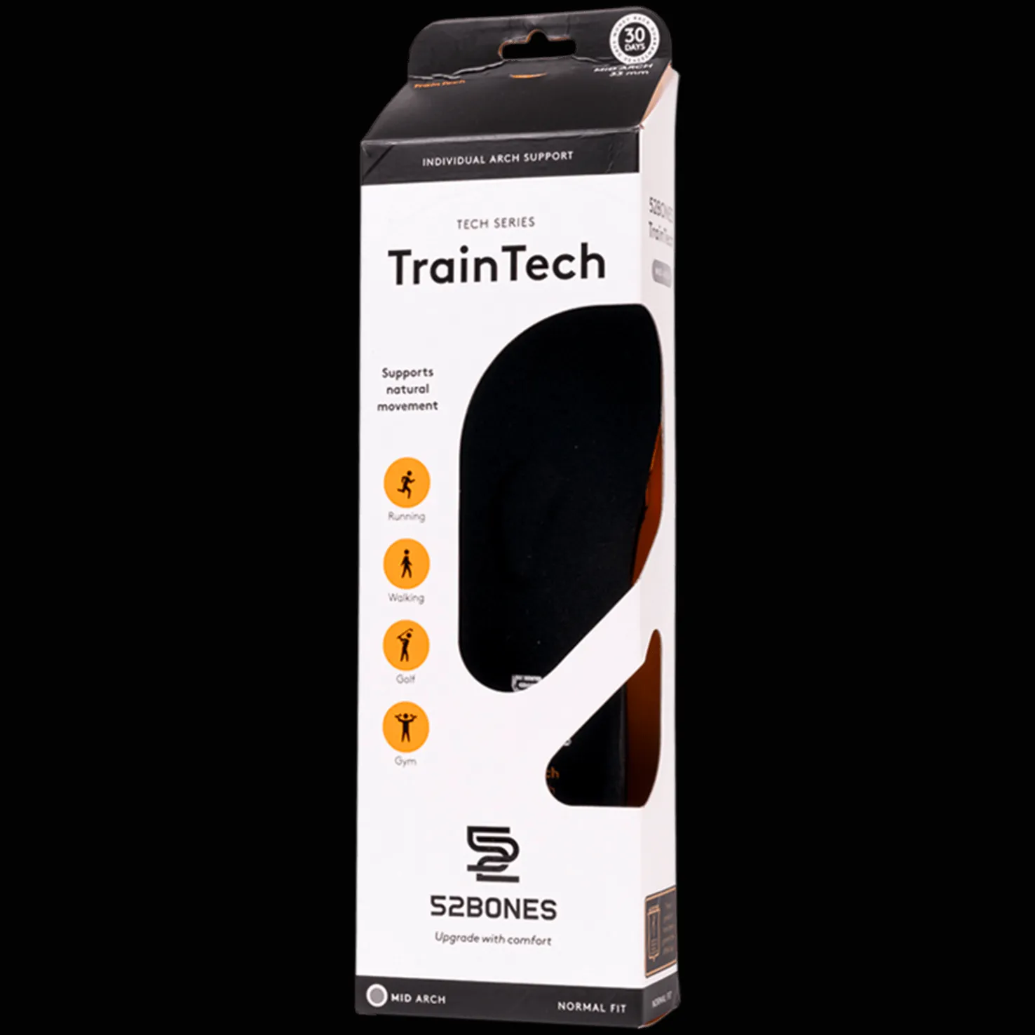 Traintech Mid Arch, irtopohjallinen, unisex - Pohjalliset - Traintech Mid Arch, irtopohjallinen, unisex