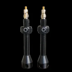 Tubeless Valve 50 mm PAR Black, Presta, alu, 12 g (pari), Presta-venttiili, tubeless-rengas - Polkupyörän Paikkaustarvikkeet - Tubeless Valve 50 mm PAR Black, Presta, alu, 12 g (pari), Presta-venttiili, tubeless-rengas