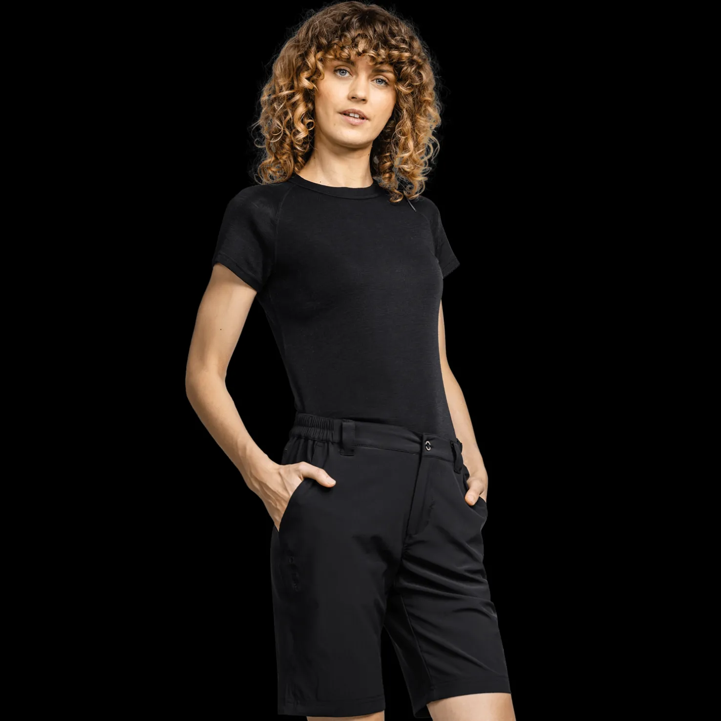 Vandre Shorts W, naisten vaellusshortsit - Vapaa-Ajan Shortsit - Vandre Shorts W, naisten vaellusshortsit