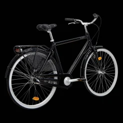 Vilmer 28" 3-speed Classic Black 24, miesten kaupunkipyörä - Citypyörät - Vilmer 28" 3-speed Classic Black 24, miesten kaupunkipyörä