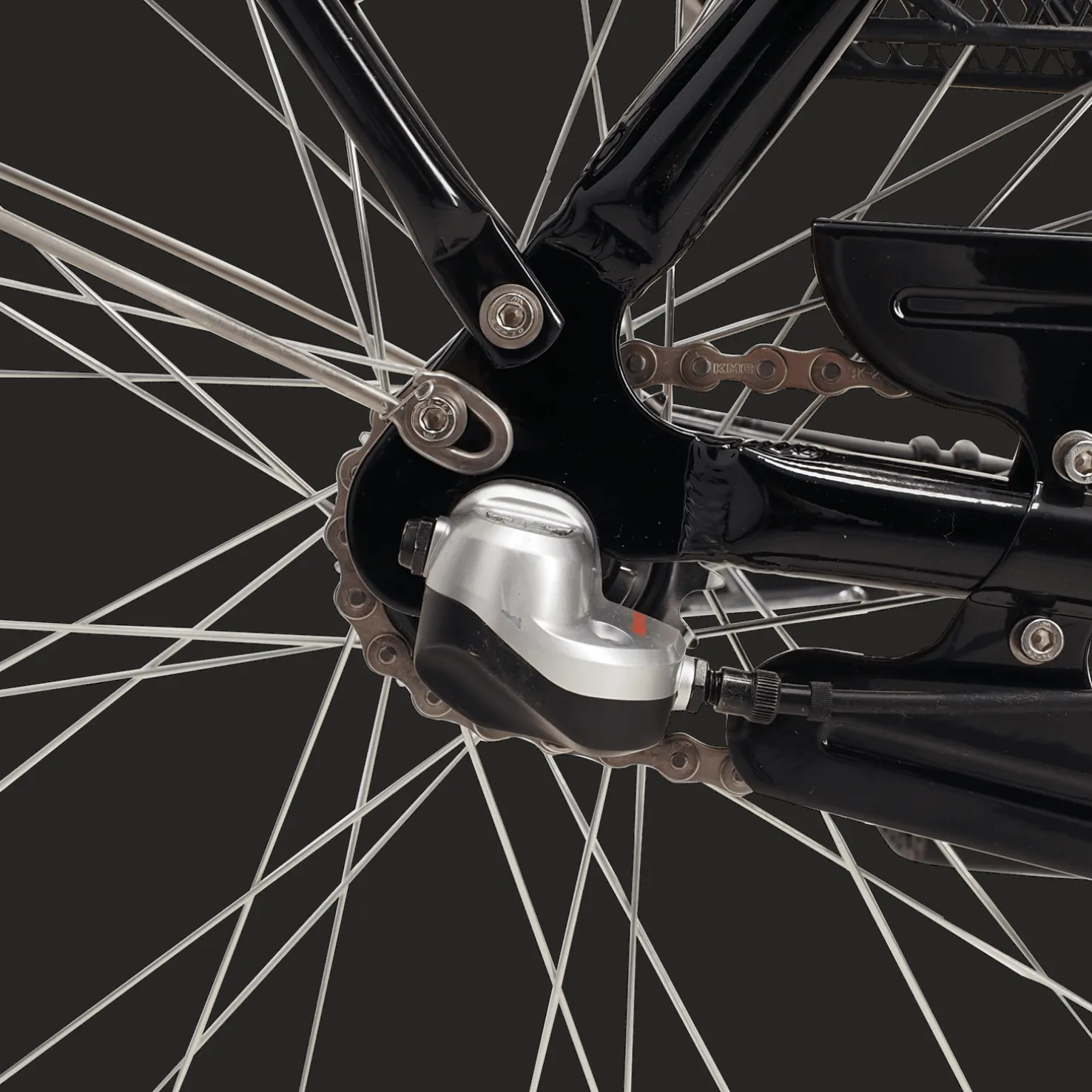 Vilmer 28" 3-speed Classic Black 24, miesten kaupunkipyörä - Citypyörät - Vilmer 28" 3-speed Classic Black 24, miesten kaupunkipyörä