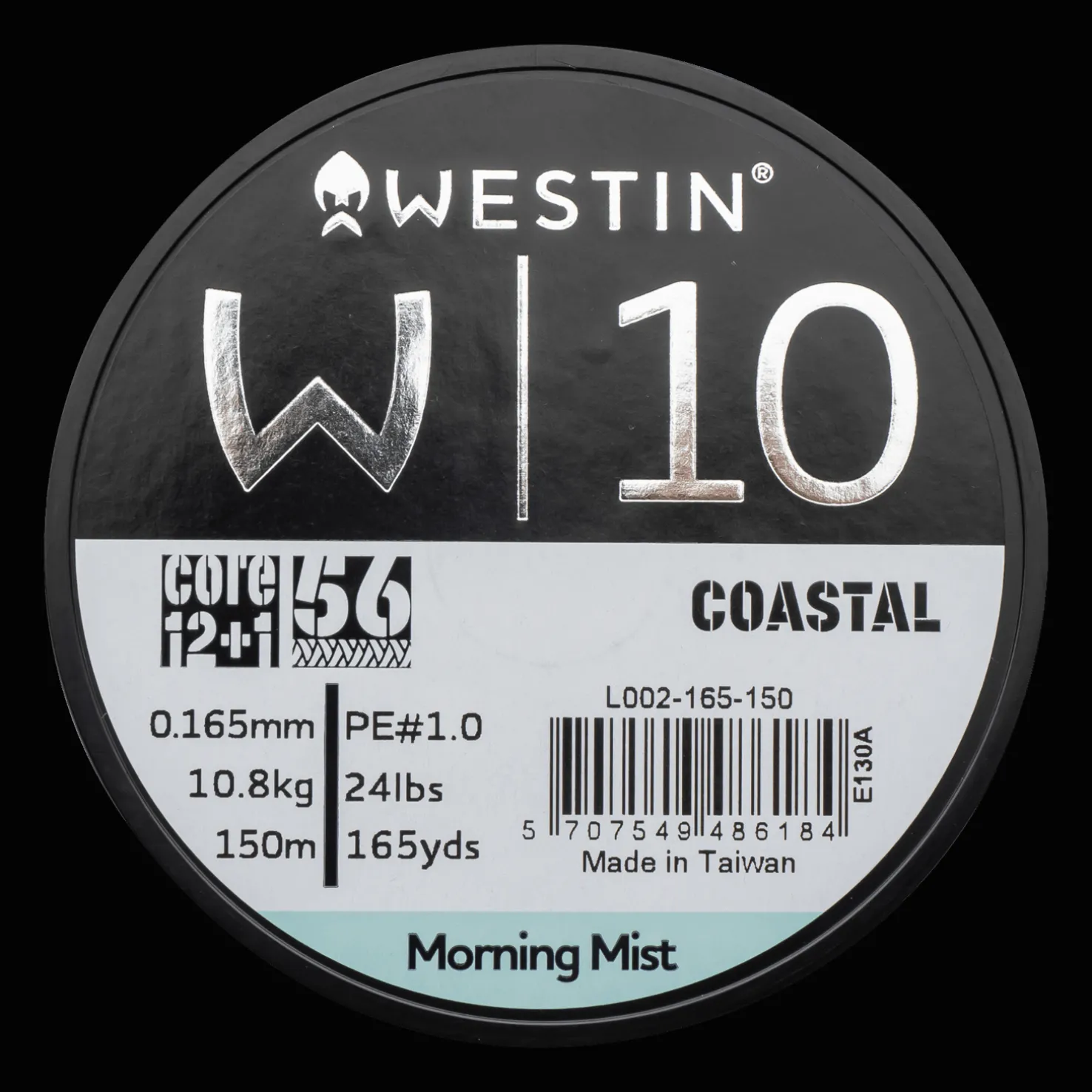 W10 13 Braid Coastal 0,165 mm 150 m 10,8 kg, monikuitusiima - Siimat Ja Perukkeet Kalastukseen - W10 13 Braid Coastal 0,165 mm 150 m 10,8 kg, monikuitusiima
