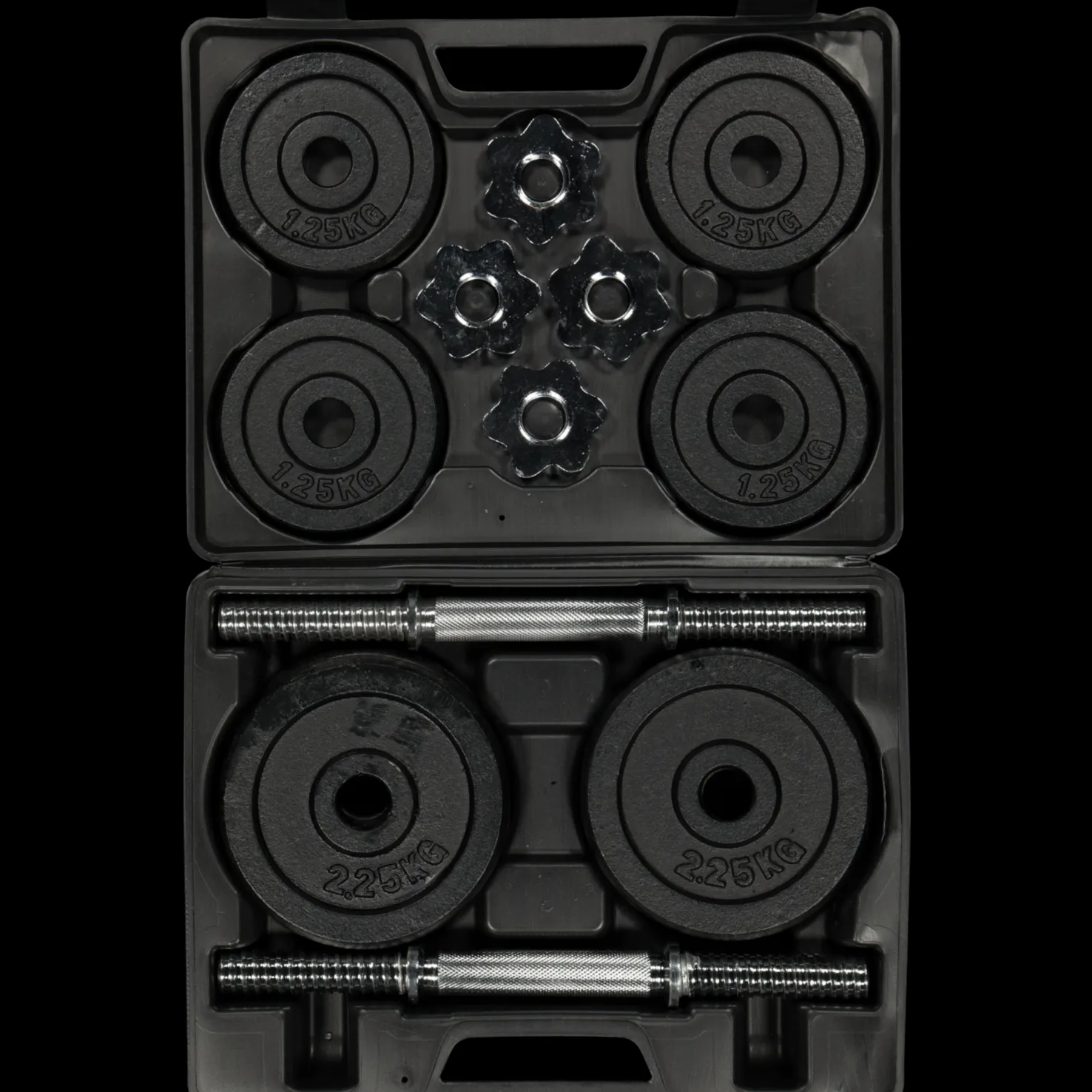 Weightcase 18kg, käsipainosarja - Levypainot - Weightcase 18kg, käsipainosarja