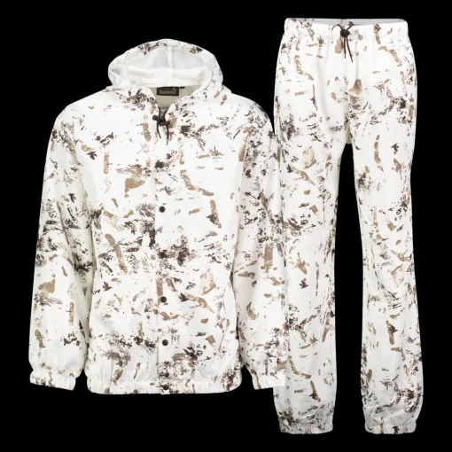 Winter camo set, metsästyspuku - Metsästyspuvut Ja Eräpuvut - Winter camo set, metsästyspuku