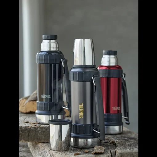 Work Berverage Flask 1.2 Dark Grey, termos - Termospullot Ja Termosmukit - Work Berverage Flask 1.2 Dark Grey, termos
